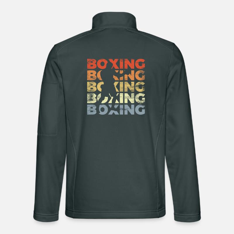 Vintage Boxen Unisex Softshelljacke