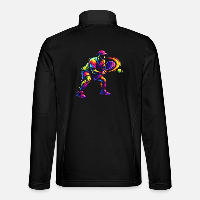 Padel Player Gift Kids Boy Passion Unisex Softshell Jacket