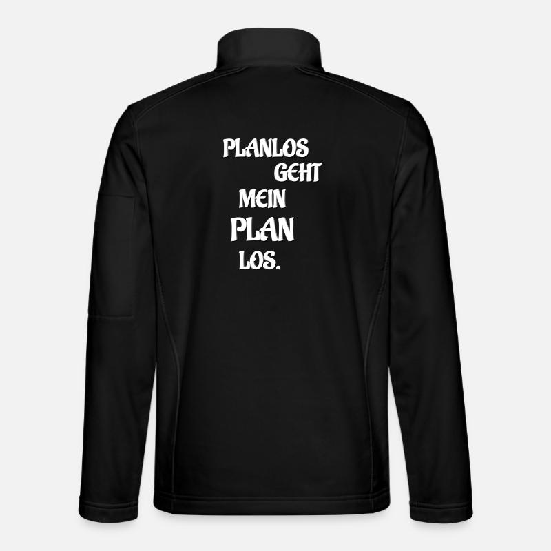 PLANLOS VA MON PLAN LOS - Veste en tissu softshell Unisexe - noir