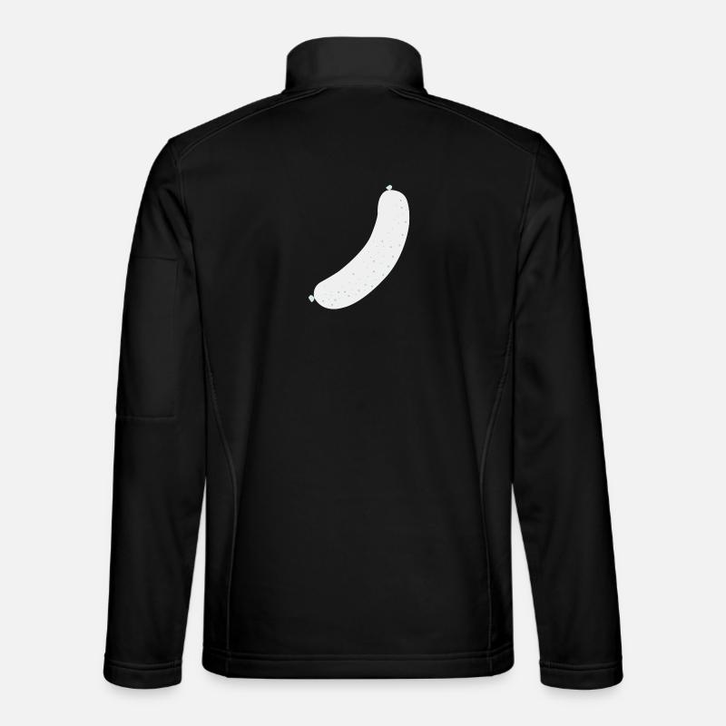 Saucisse Brat Wurst Veste en tissu softshell Unisexe