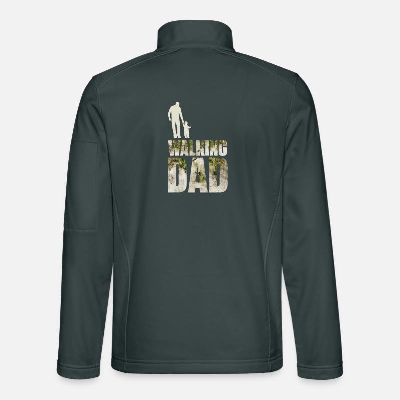 The walking dad Unisex Softshell Jacket
