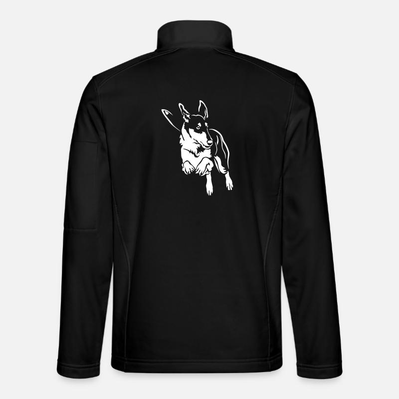 Collie "Black Edition" - Unisex Softshell Jacket - black