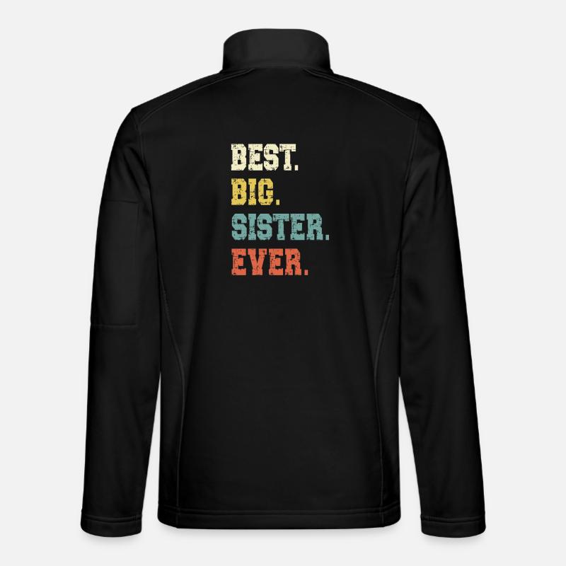 Big Sister - Unisex Softshell Jacket - black