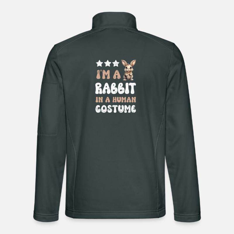 Hase Kaninchen Unisex Softshelljacke