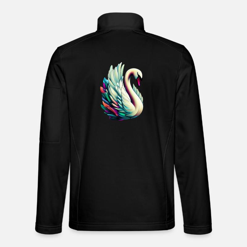 Swan Unisex Softshell Jacket