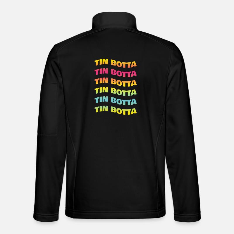 T-shirt tin botta maglieta gift idea - Unisex Softshell Jacket - black