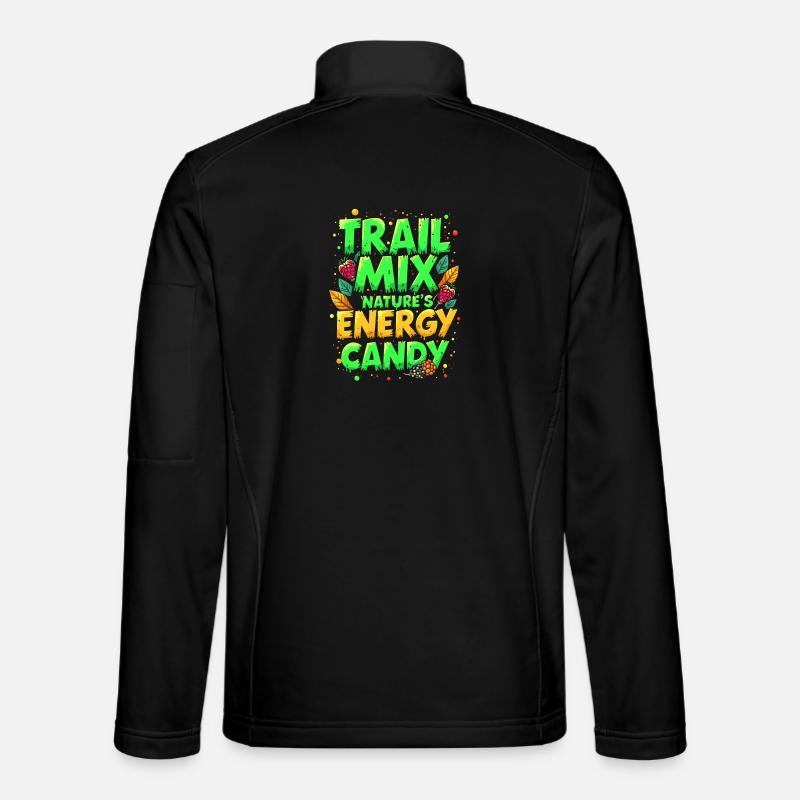 STUDENTENFUTTER: DAS ENERGIEBONBON DER NATUR Unisex Softshelljacke