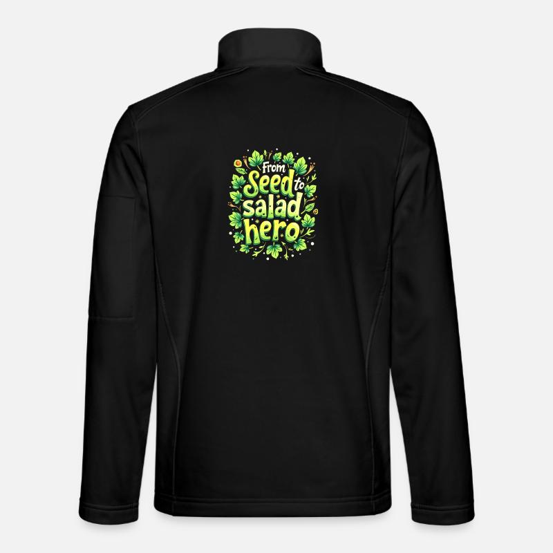 VOM SAMEN ZUM SALATHELDEN Unisex Softshelljacke