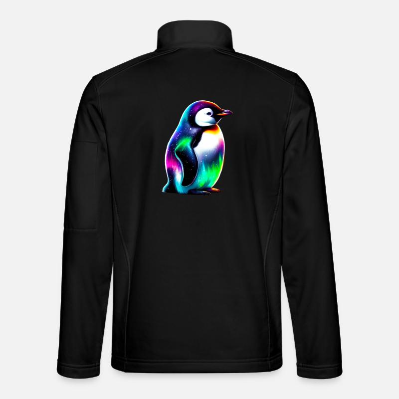 Penguin - Unisex Softshell Jacket - black