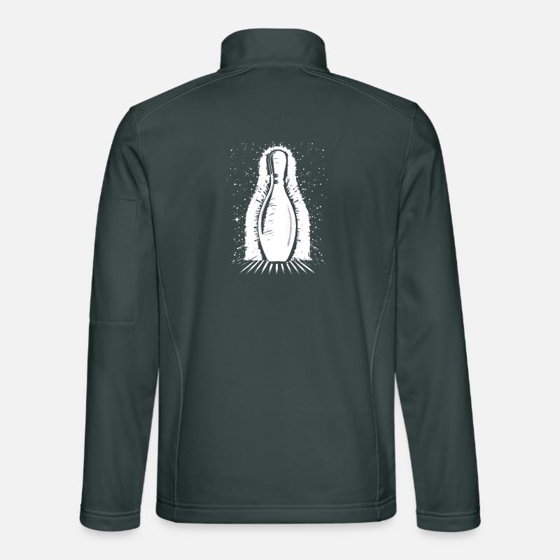 Bowling Pin Unisex Softshell Jacket