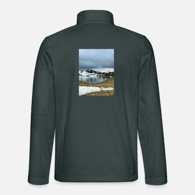 Runder See in Oisans Unisex Softshelljacke