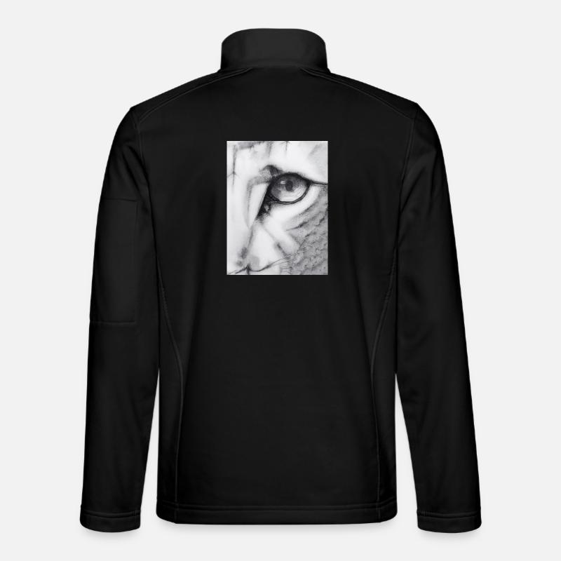 Feline - Unisex Softshell Jacket - black