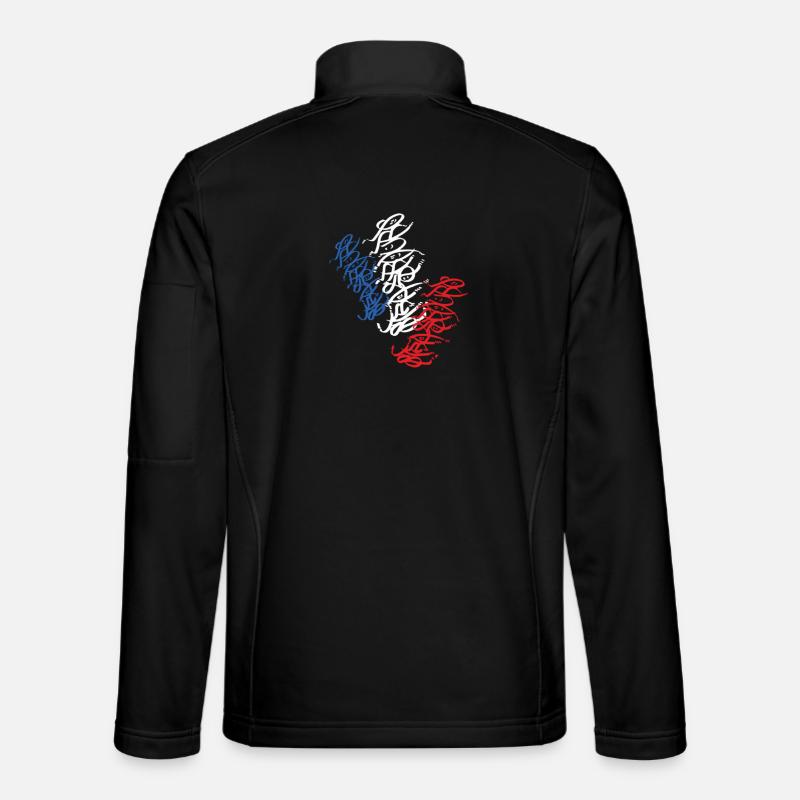 Strassburger Streetart - Unisex Softshelljacke - Schwarz