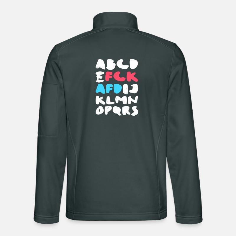 FCK AFD | Political Statement Design Unisex Softshell Jacket
