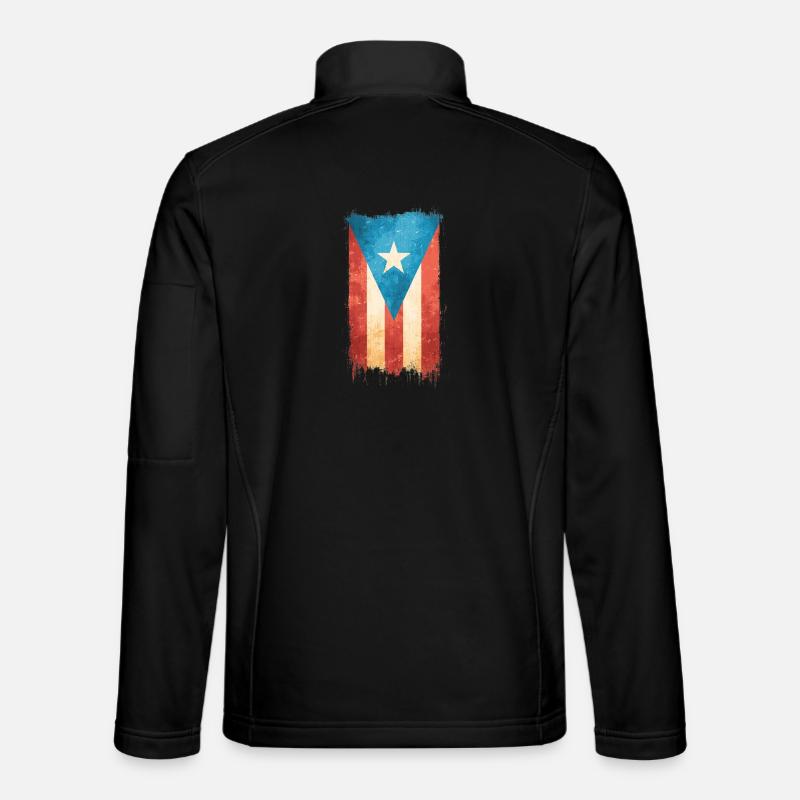 Puerto Rico - Unisex Softshell Jacket - black
