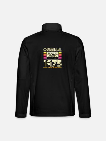 Original 1975 Cassette Limited - Unisex Softshell Jacket - black