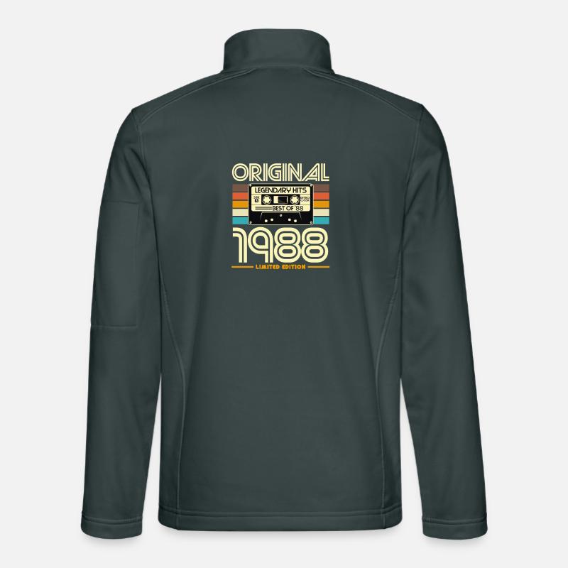Originale Retro-Hits von 1988 Unisex Softshelljacke