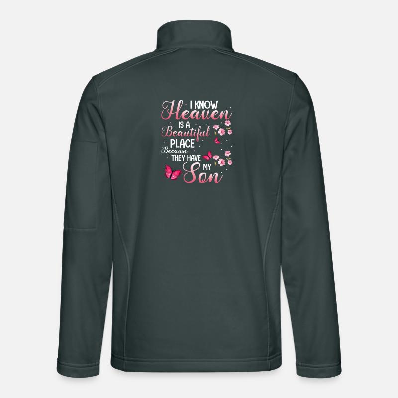 Heaven Butterfly Son Unisex Softshell Jacket