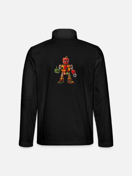 Pepper Bot Veggie Power - Unisex Softshell Jacket - black
