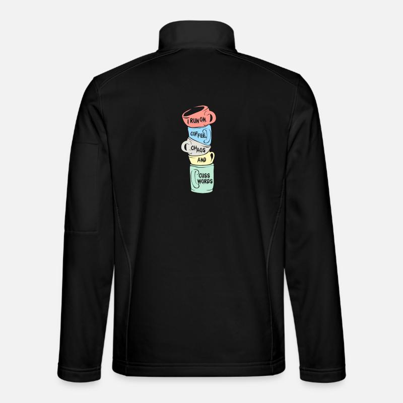 Kaffee Unisex Softshelljacke