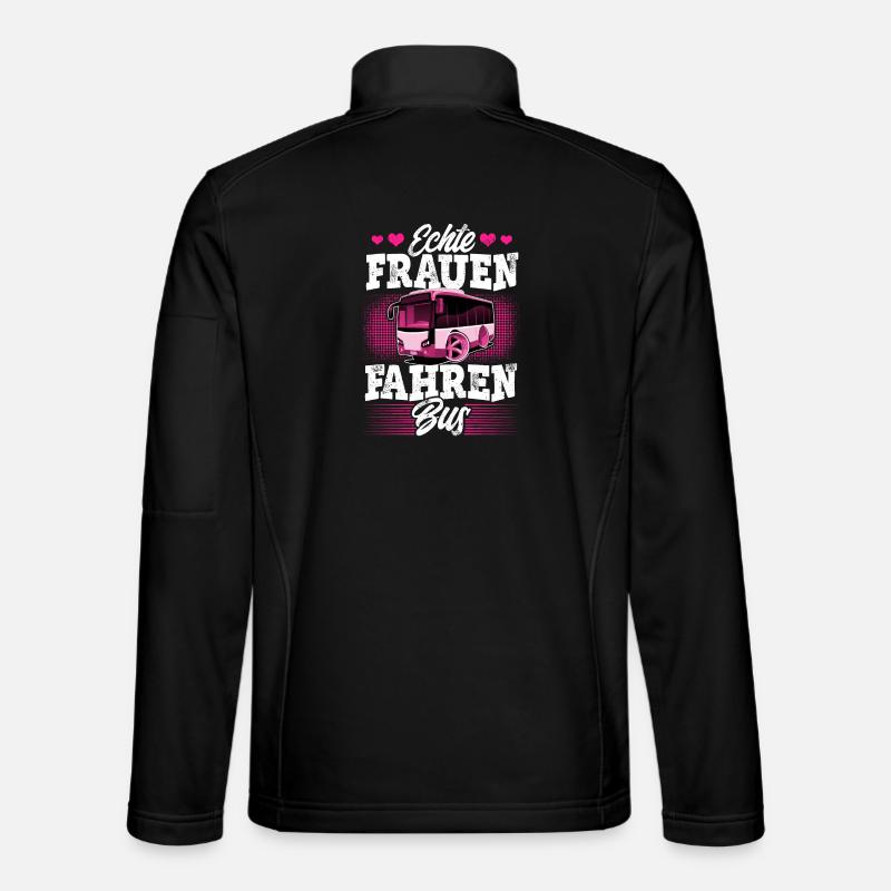Busfahrerin - Unisex Softshelljacke - Schwarz