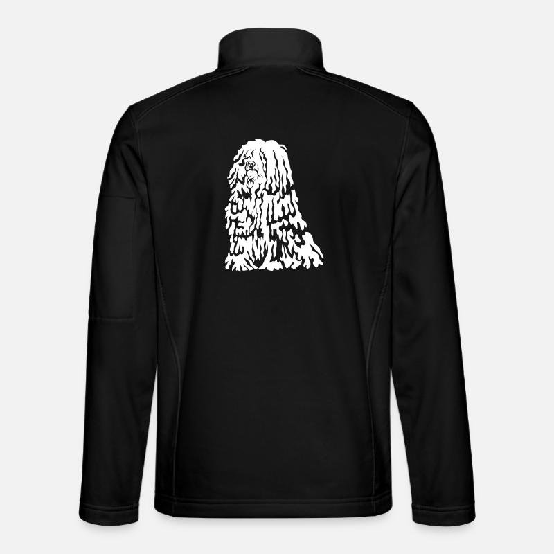 Puli "Black Edition" - Unisex Softshelljacke - Schwarz