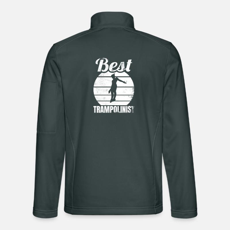 Funny trampoline jumper Unisex Softshell Jacket
