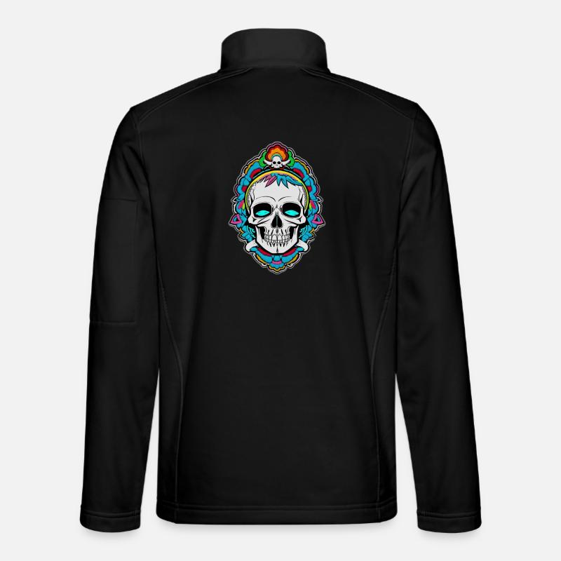 Skull - Unisex Softshell Jacket - black