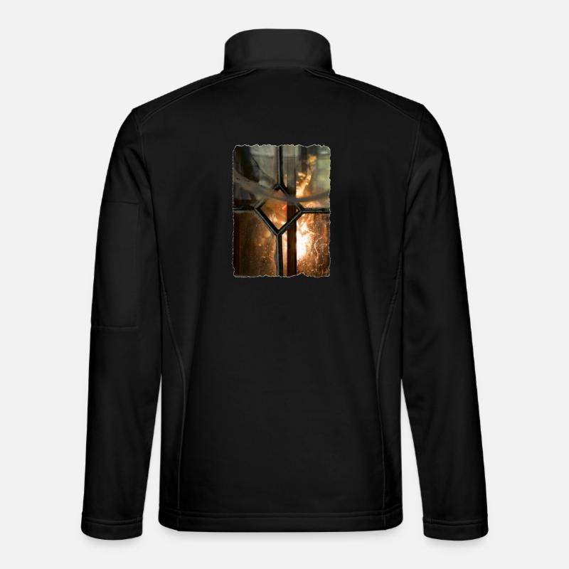 Dachbodenkinder - Unisex Softshelljacke - Schwarz