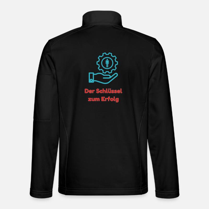 La clé du succès Veste en tissu softshell Unisexe