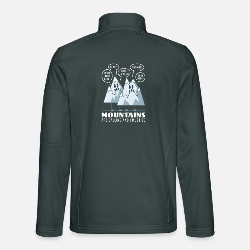 Mountains Calling Adventure Unisex Softshell Jacket