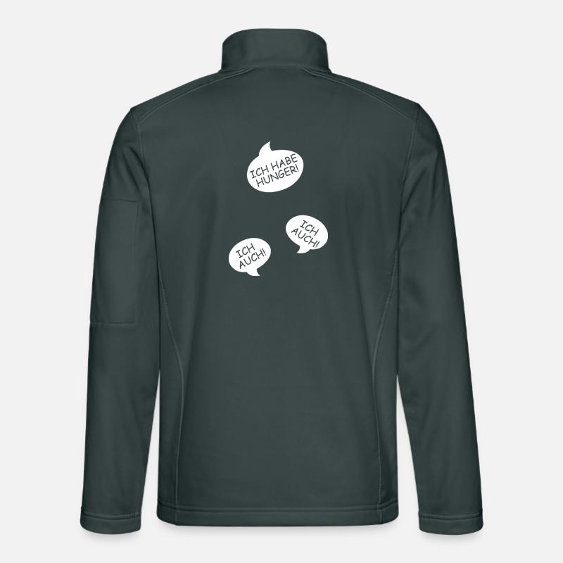 Schwangerschaft verkünden Drillinge Mama Mutter Unisex Softshelljacke