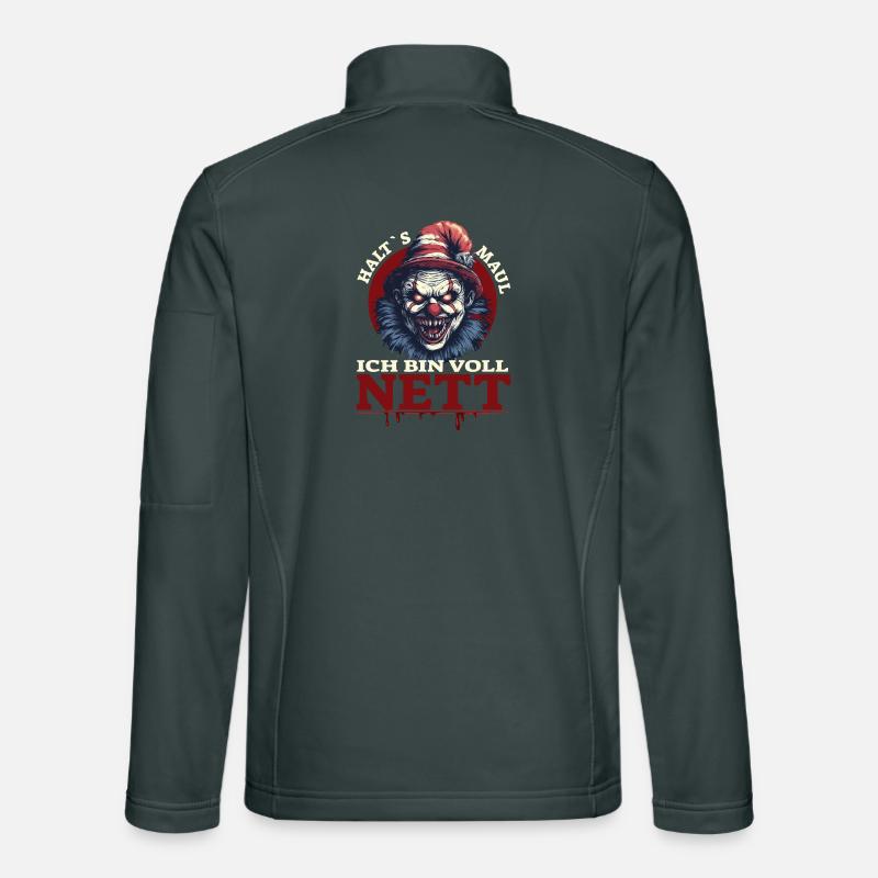 Halts Maul - Ich bin voll Nett Unisex Softshelljacke