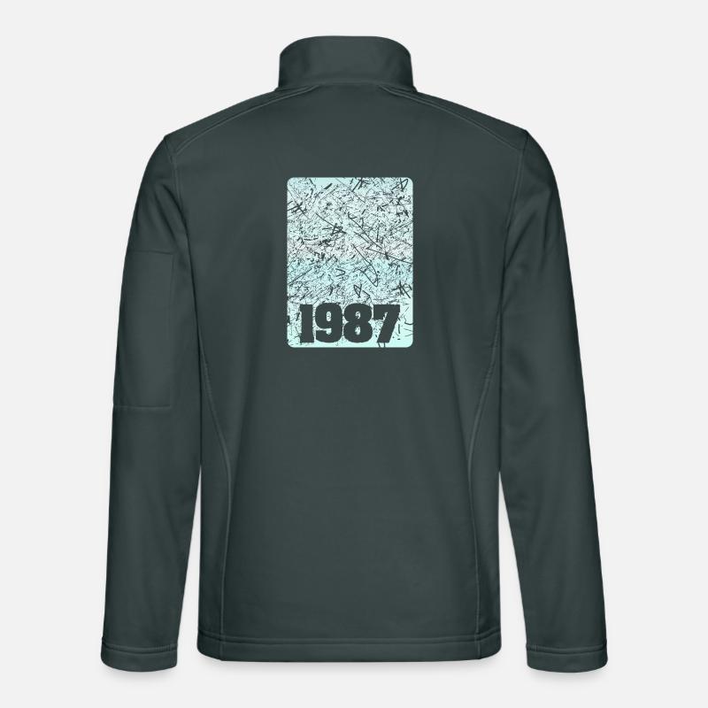 Zahl 1987 Unisex Softshelljacke