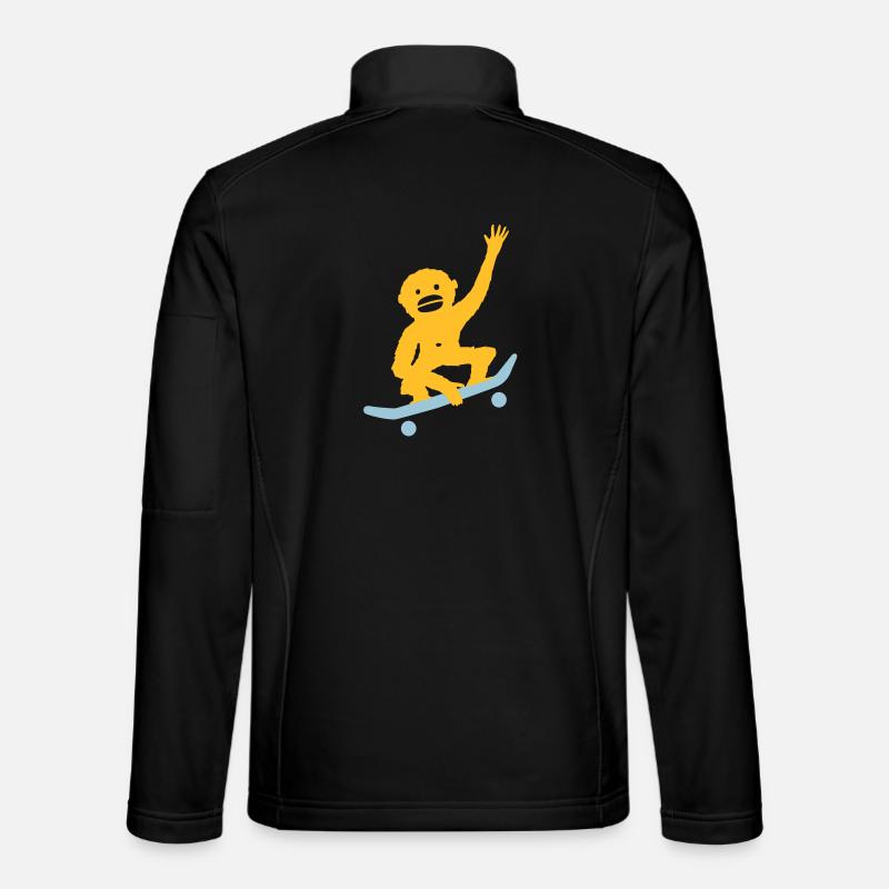 quelque chose de louche - Veste en tissu softshell Unisexe - noir