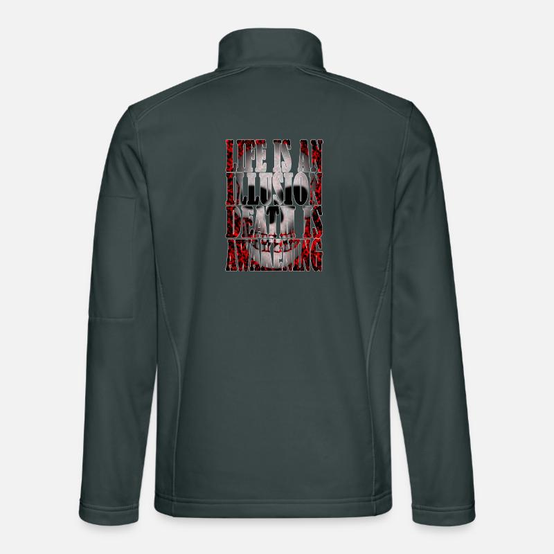 La vie est une illusion R6Z Veste en tissu softshell Unisexe