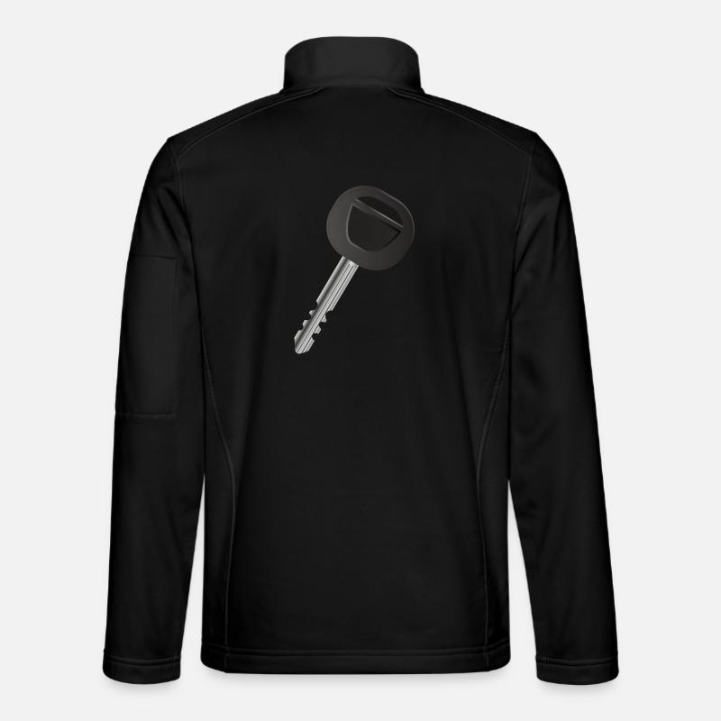 Single car key for automobile fans Unisex Softshell Jacket