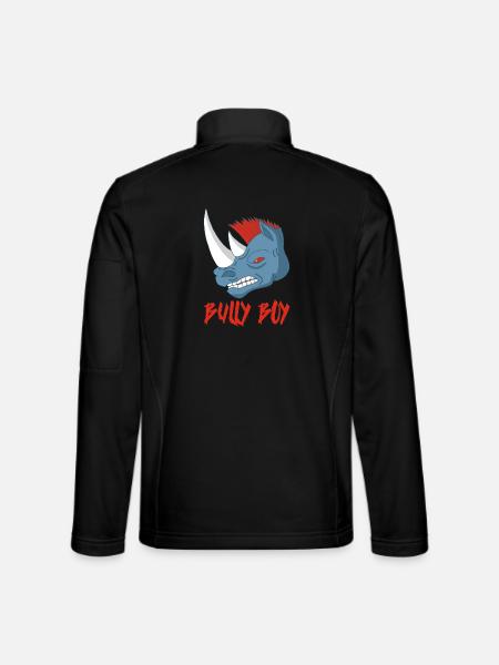 Rhinoceros head - Unisex Softshell Jacket - black