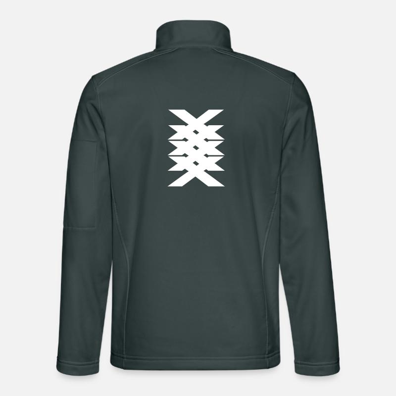 Coole xxxx digitale Kunst Unisex Softshelljacke