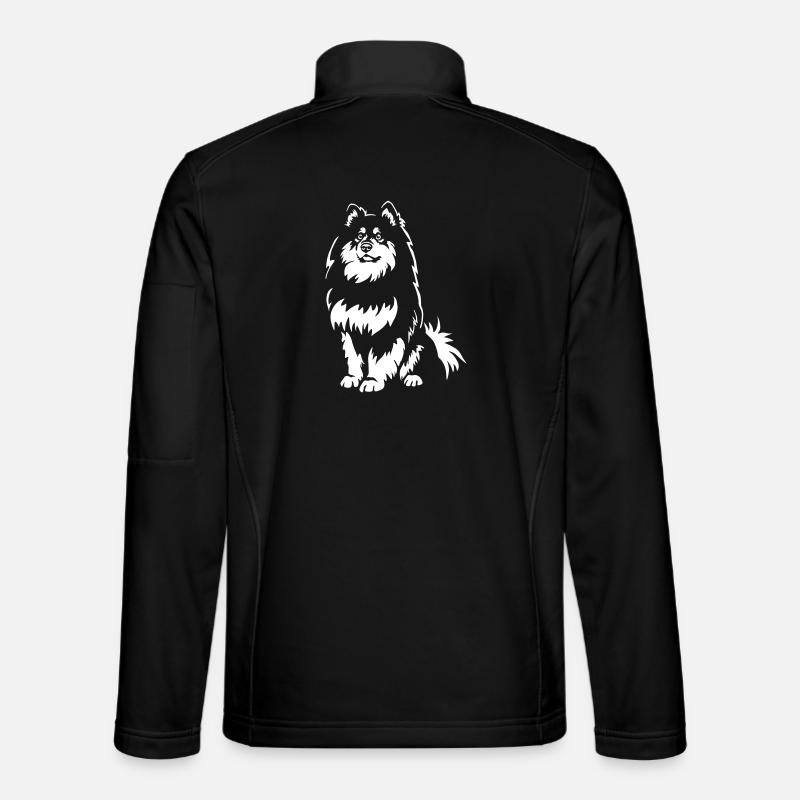 Finnischer Lapphund - Unisex Softshelljacke - Schwarz
