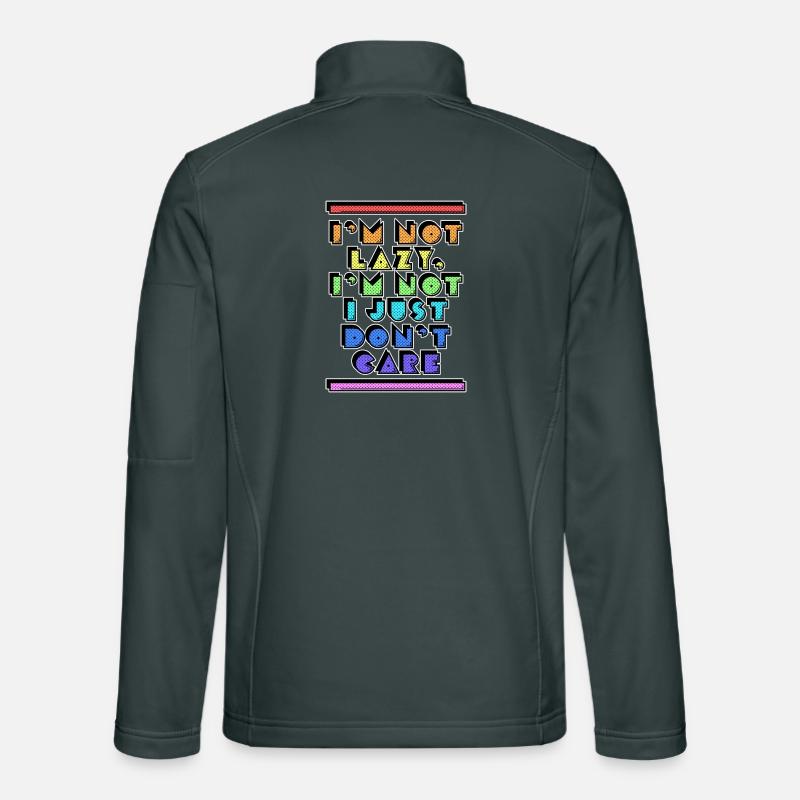 Anyway, cool saying, attitude doesn't matter to me Unisex Softshell Jacket