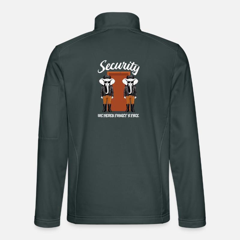 Security Elephants Unisex Softshell Jacket