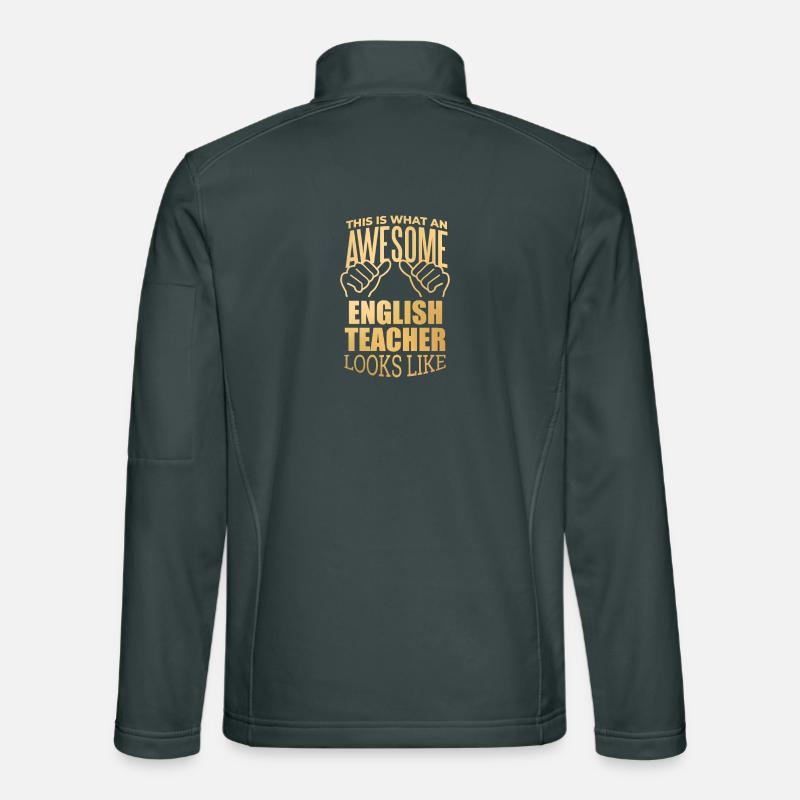 English Unisex Softshell Jacket