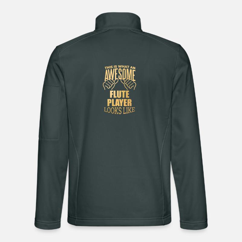 Flöte Unisex Softshelljacke