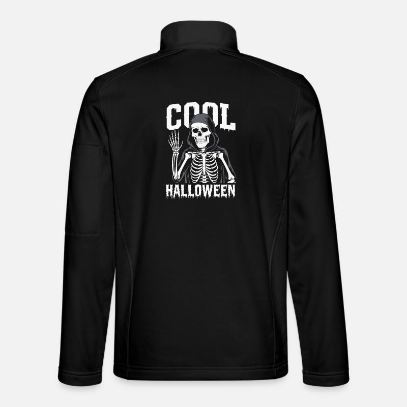 Cool Halloween Skeleton - Unisex Softshell Jacket - black