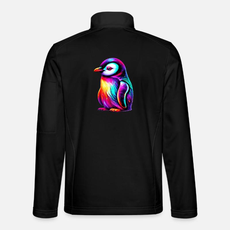 Pinguin - Unisex Softshelljacke - Schwarz