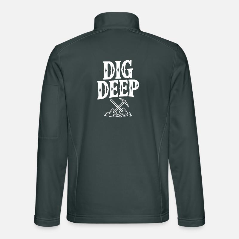 Dig Deep Unisex Softshell Jacket