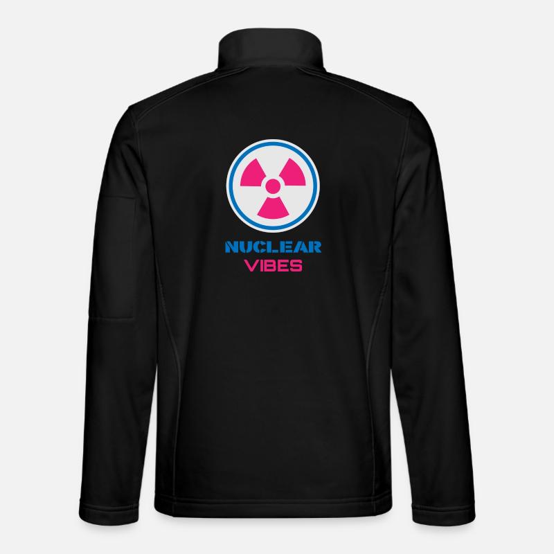 Positive Nuclear Vibes - Unisex Softshell Jacket - black