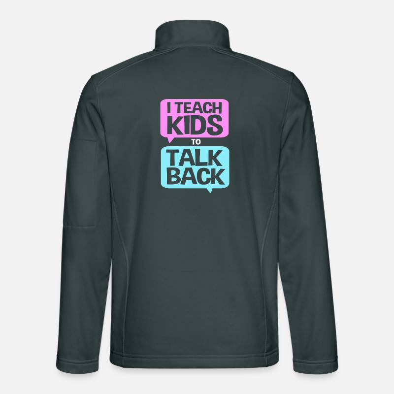 Speech Therapist Speech Therapist Unisex Softshell Jacket