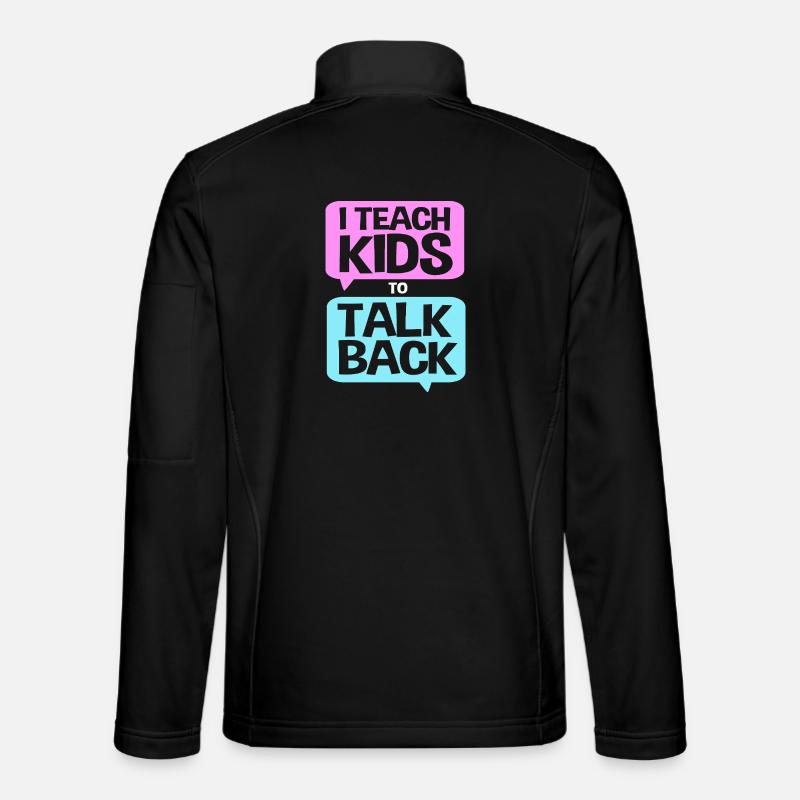 Speech Therapist Speech Therapist - Unisex Softshell Jacket - black